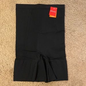 High Waisted Mid Thigh Shorts